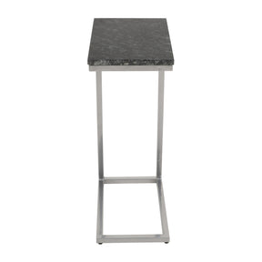 Nero Black Marble C-Table (Set of 2) - Ornate Home