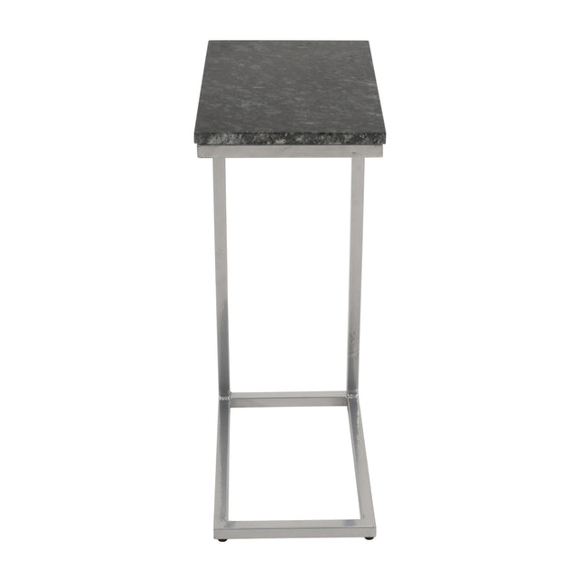 Nero Black Marble C-Table (Set of 2) - Ornate Home