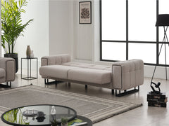 Nero Light Grey 3-pieces (Sofa & Loveseat & Chair) Living Room Set - Ornate Home