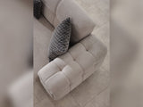 Nero Light Grey 3-pieces (Sofa & Loveseat & Chair) Living Room Set