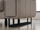 Nero Light Grey 3-pieces (Sofa & Loveseat & Chair) Living Room Set