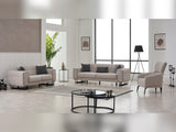 Nero Light Grey 3-pieces (Sofa & Loveseat & Chair) Living Room Set