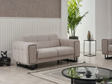 Nero Light Grey 3-pieces (Sofa & Loveseat & Chair) Living Room Set