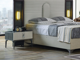 Nero Cream/Gray Nightstand