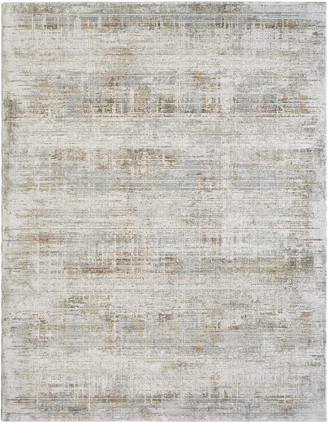 Neron Blue Gray Thick Luxe Abstract Rug - Ornate Home