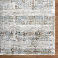 Neron Blue Gray Thick Luxe Abstract Rug - Ornate Home