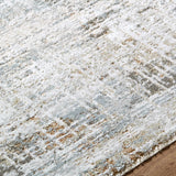 Neron Blue Gray Thick Luxe Abstract Rug - Ornate Home