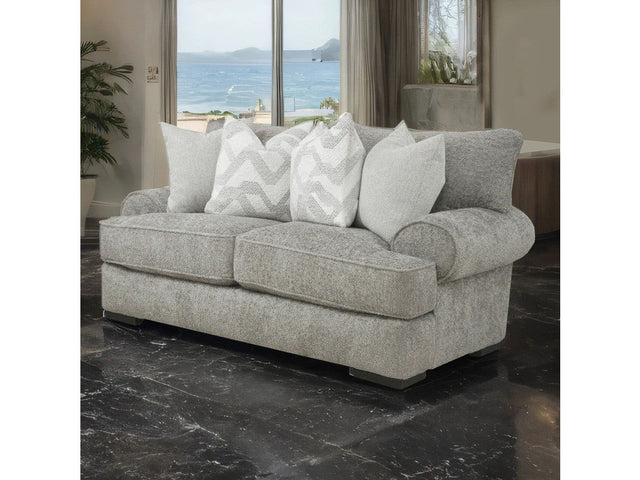 Nerone Gray Loveseat - Ornate Home