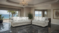 Nerone Gray Loveseat - Ornate Home