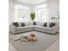 Nerone Light Gray Sectional - Ornate Home
