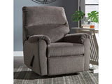 Nerviano Gray Manual Recliner (Online Special Price) - Ornate Home