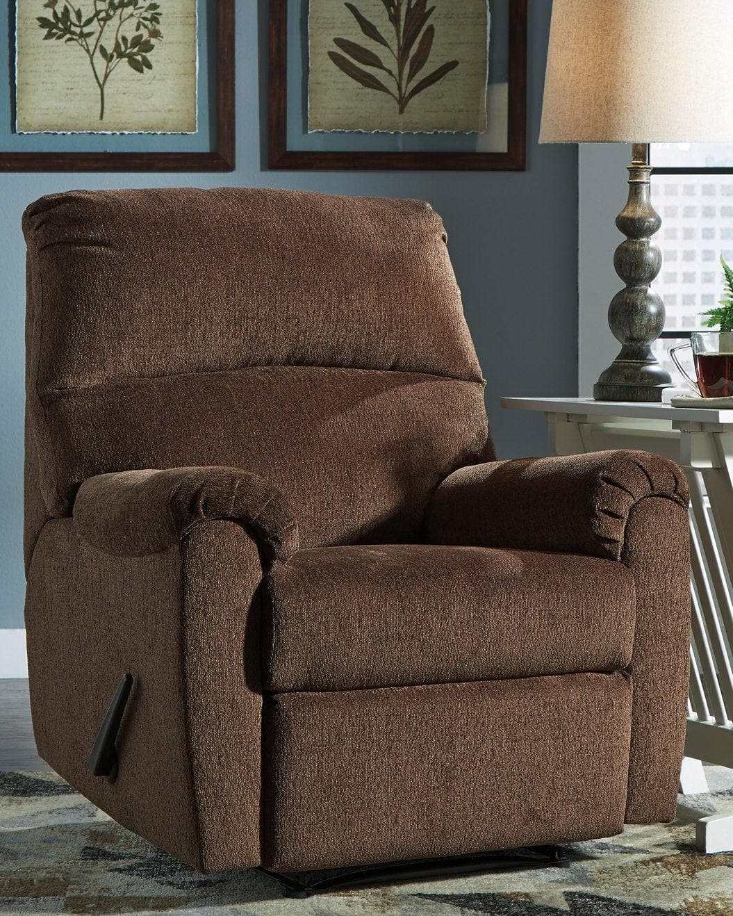 Nerviano Manual Recliner (Online Special Price) - Ornate Home