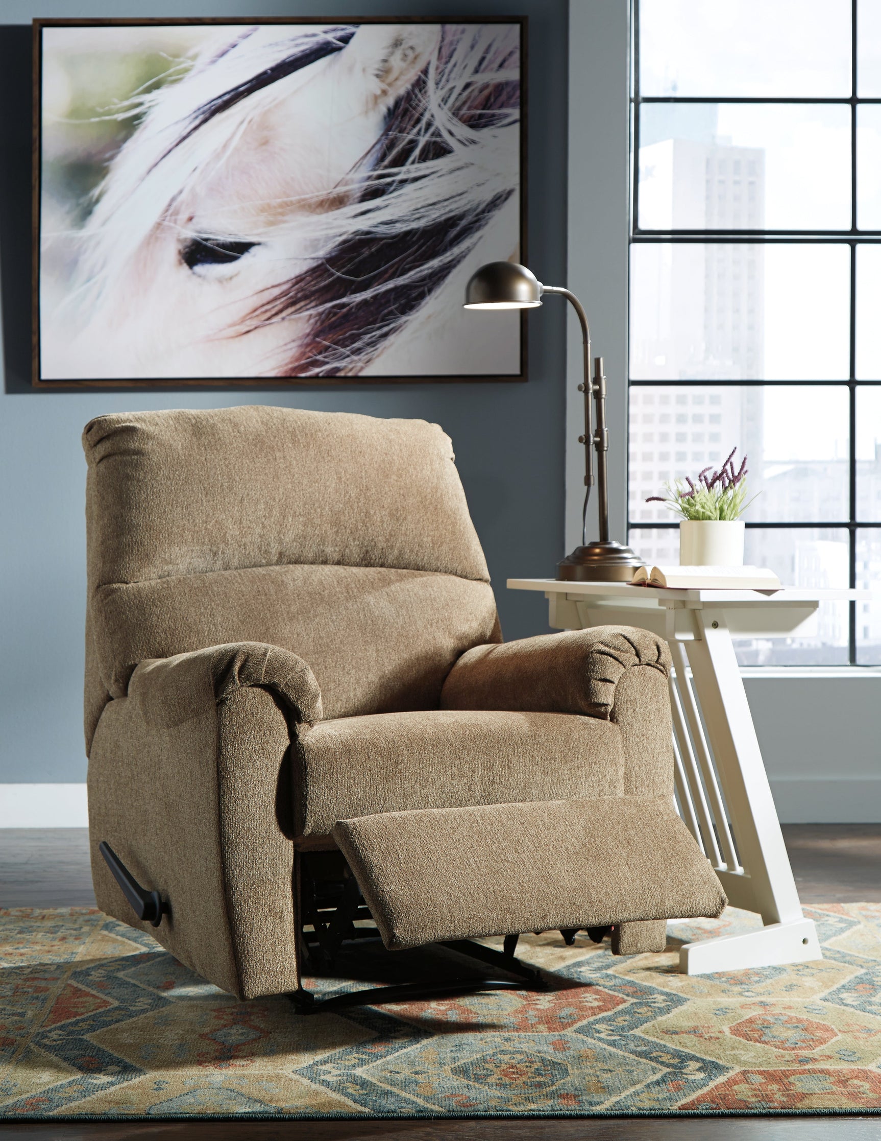 Nerviano Manual Recliner (Online Special Price) - Ornate Home