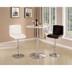 Nessa White Bar Table - Ornate Home