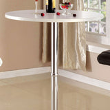 Nessa White Bar Table - Ornate Home