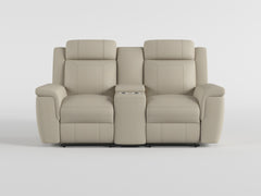 Nest Brown Double Reclining Loveseat With Center Console And Receptacles - Ornate Home