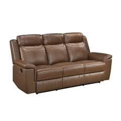 Nest Brown Double Reclining Sofa - Ornate Home