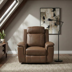 Nest Brown Reclining Chair - Ornate Home