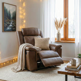 Nest Brown Reclining Chair - Ornate Home