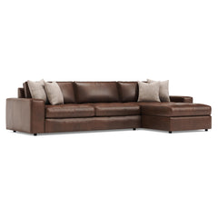 Nest Brown Sectional - Ornate Home