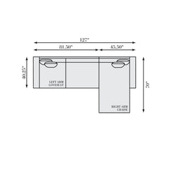 Nest Brown Sectional - Ornate Home