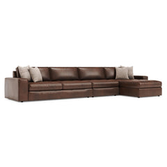 Nest Brown Sectional - Ornate Home