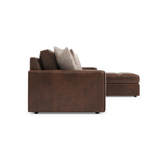 Nest Brown Sectional - Ornate Home