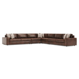 Nest Brown Sectional - Ornate Home