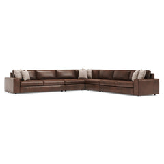 Nest Brown Sectional - Ornate Home