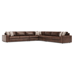 Nest Brown Sectional - Ornate Home