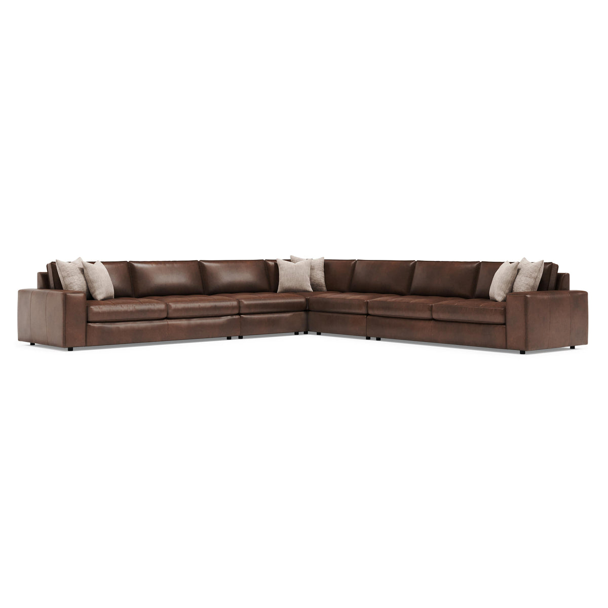 Nest Brown Sectional - Ornate Home