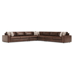 Nest Brown Sectional - Ornate Home