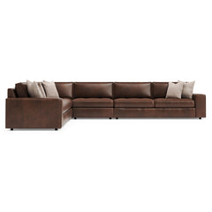 Nest Brown Sectional - Ornate Home