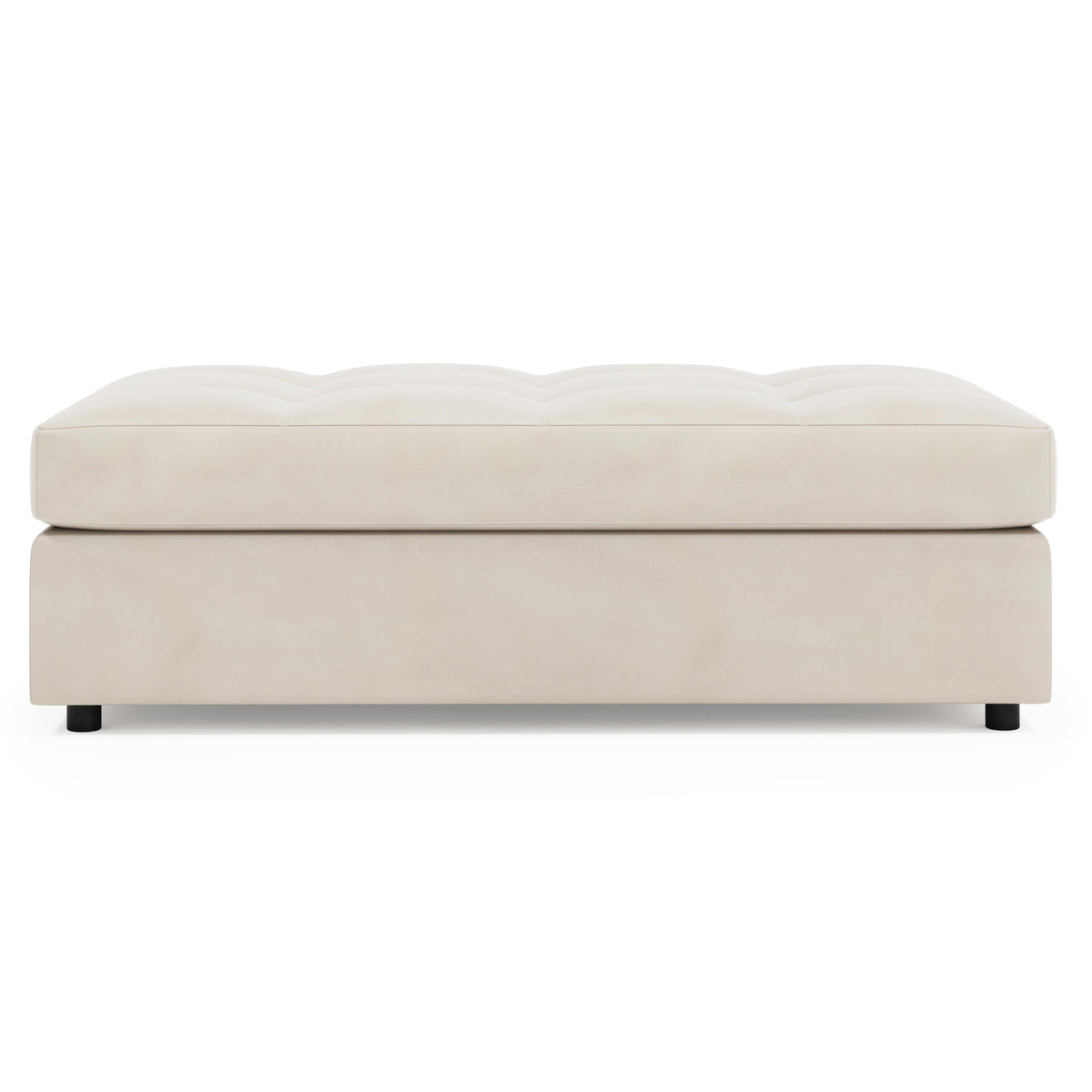 Nest Cream Ottoman - Ornate Home
