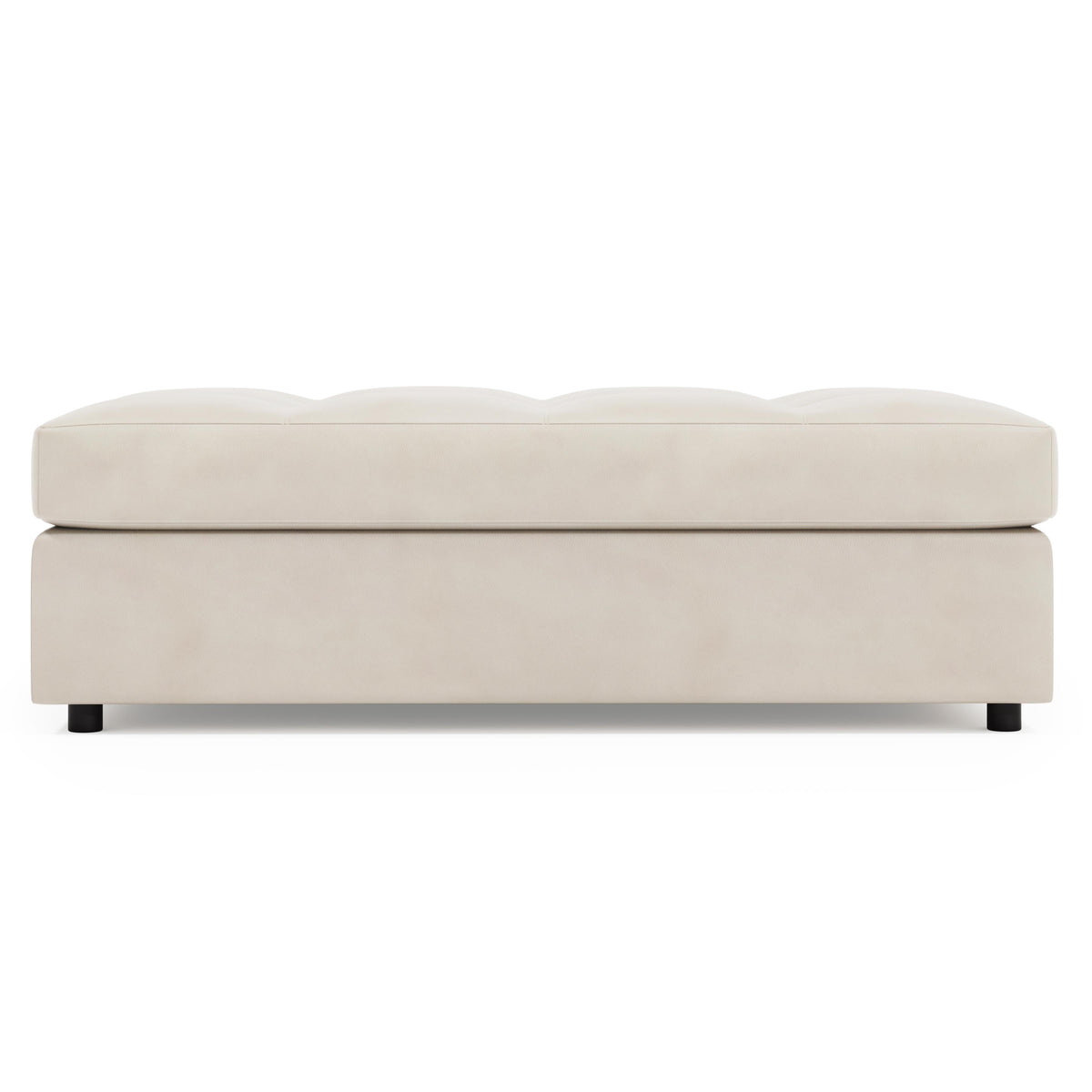 Nest Cream Ottoman - Ornate Home