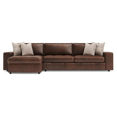 Nest Dark Brown/Espresso Sectional - Ornate Home