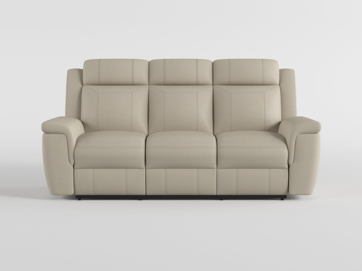 Nest Gray Double Reclining Sofa - Ornate Home