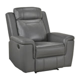 Nest Gray Reclining Chair - Ornate Home