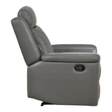 Nest Gray Reclining Chair - Ornate Home