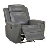 Nest Gray Reclining Chair - Ornate Home