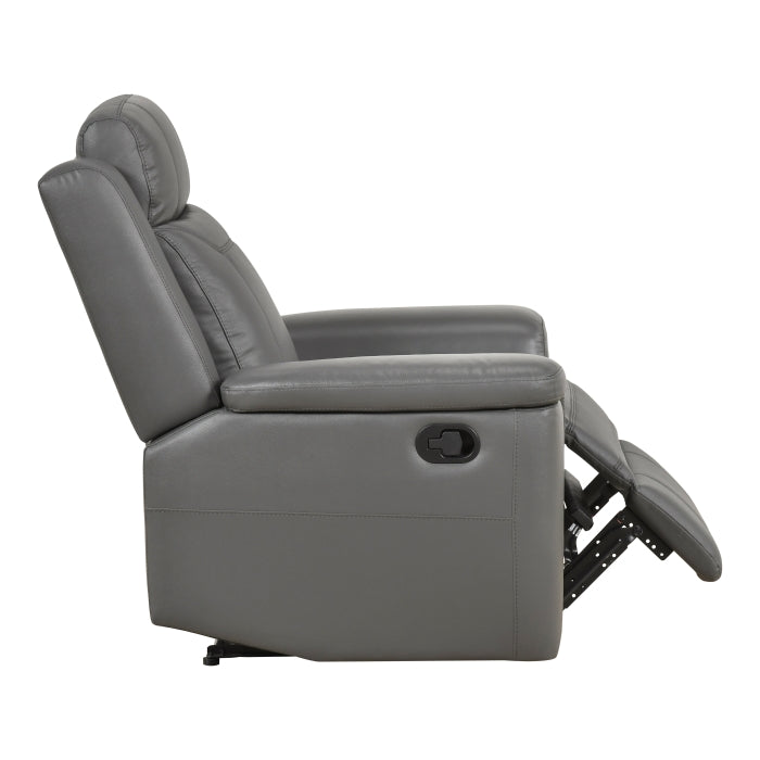 Nest Gray Reclining Chair - Ornate Home