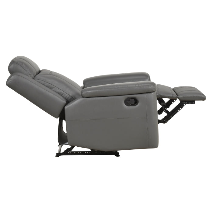 Nest Gray Reclining Chair - Ornate Home