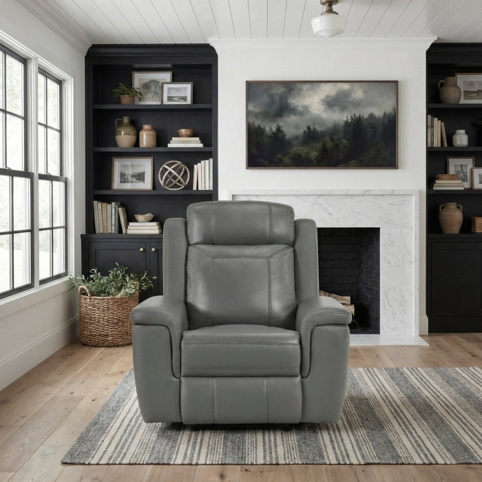 Nest Gray Reclining Chair - Ornate Home