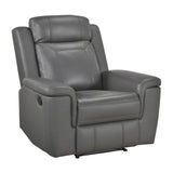 Nest Gray Reclining Chair - Ornate Home