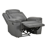 Nest Gray Reclining Chair - Ornate Home