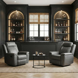 Nest Gray Reclining Chair - Ornate Home