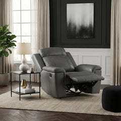 Nest Gray Reclining Chair - Ornate Home
