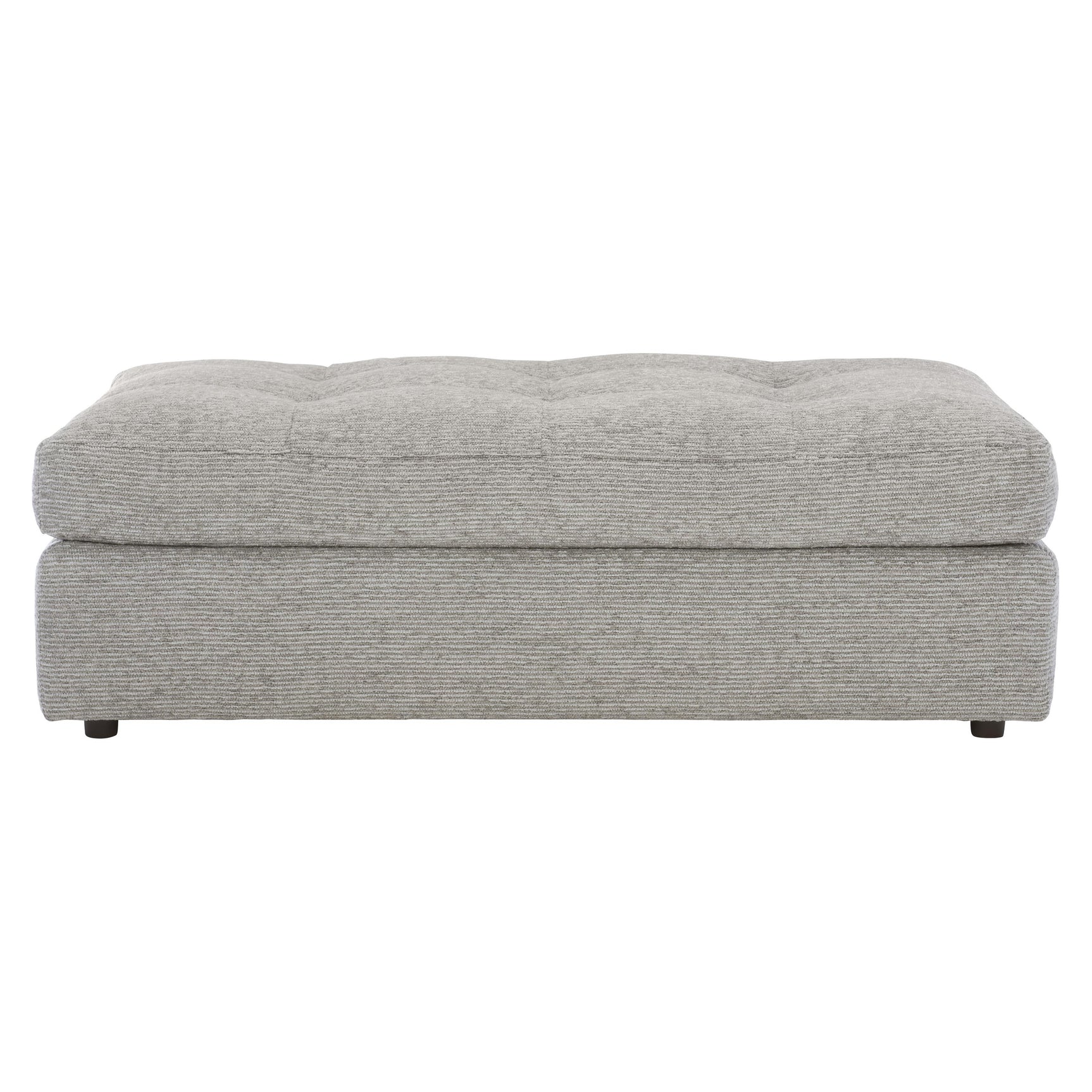 Nest Grey Fabric Cocktail Ottoman - Ornate Home