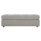 Nest Grey Fabric Cocktail Ottoman - Ornate Home