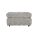 Nest Grey Fabric Cocktail Ottoman - Ornate Home